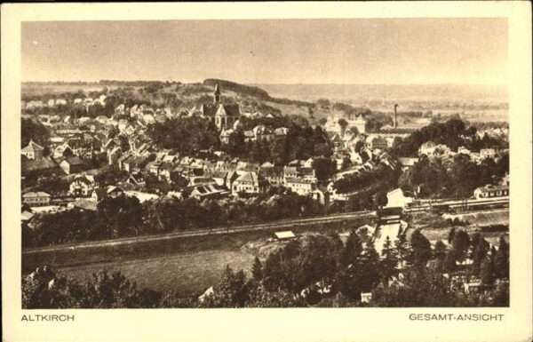 Altkirch Elsass Panorama