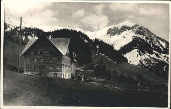 Walsertal Kleinwalsertal Pension Stern Fontanella