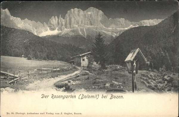 Bozen Suedtirol Dolomiti
Rosengarten