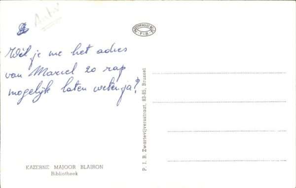 Bibliothek Library Kazerne Majoor
Bibliothek – Bild 2