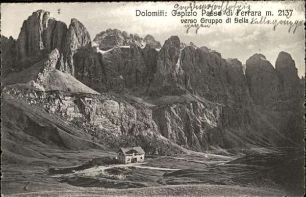 Dolomiti ospizio passo di Ferrara