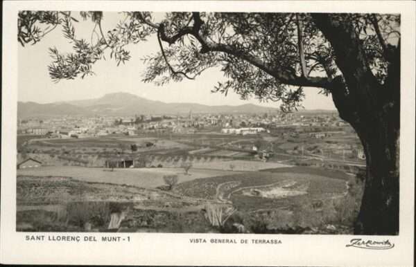 Sant LLorenc del Munt vista general de Terrassa