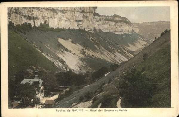 Baume-les-Messieurs Hotel dews Grottes 
Vallee