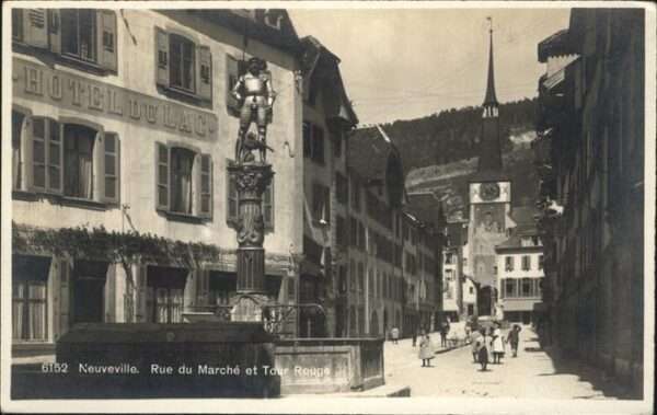 Neuveville La Rue du Marche
Tour Rouge
