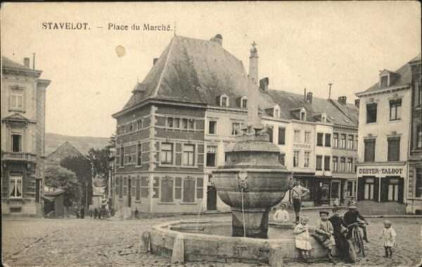 Stavelot Liege Place du Marche