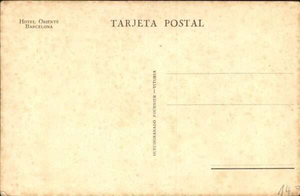 Barcelona Cataluna Hotel Oriente – Bild 2