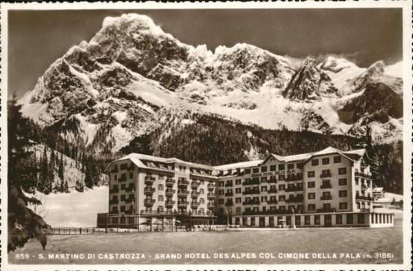 San Martino di Castrozza Grand Hotel des alpes
Col Cimone della