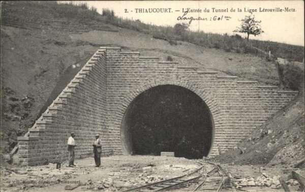 Thiaucourt-Regnieville Entree du Tunnel
Ligne Lerouville-Metz