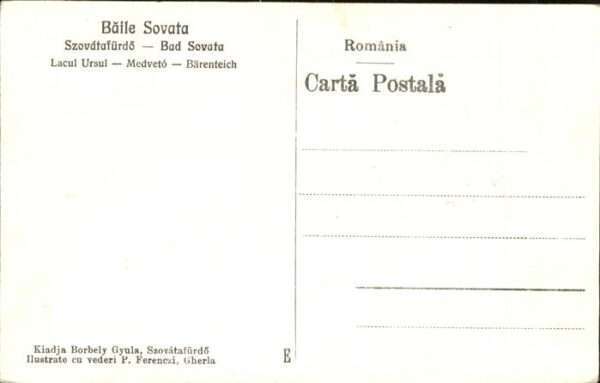 Sovata Bärenteich – Bild 2