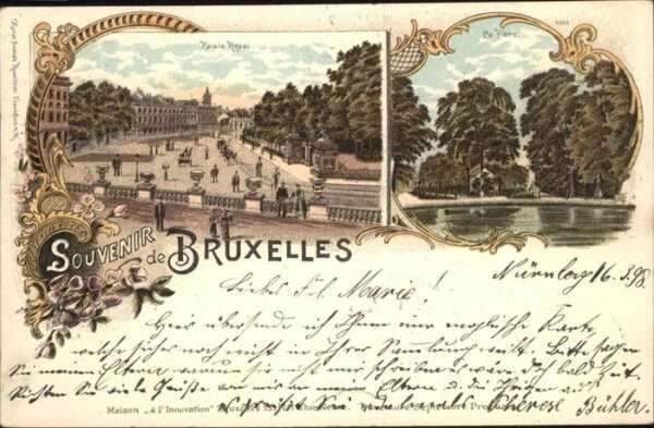 Bruessel Bruxelles Palais Royal