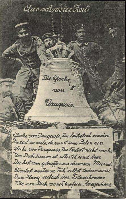 Vauquois Glocke von Vuaquois: Gedicht