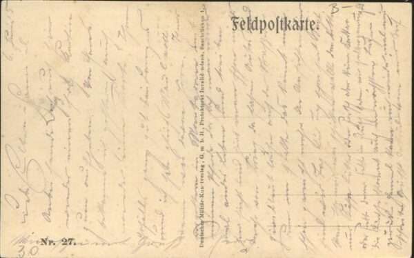 Andenne Gesprengte Brücke
Feldpostkarte – Bild 2