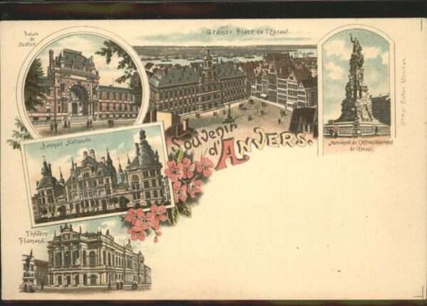 Anvers Antwerpen Banque Nationale
Palais de Justice
Gr