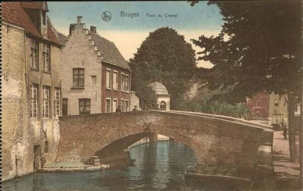 Bruges BRUGGE Belgie Pont du Cheval