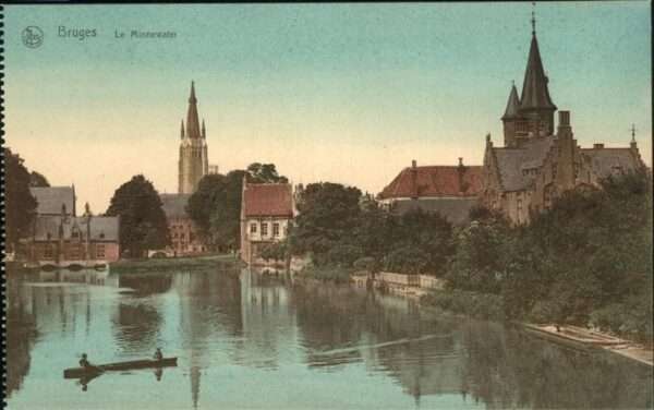 Bruges BRUGGE Belgie Le Minnewater
