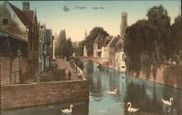 Bruges BRUGGE Belgie Quai Vert