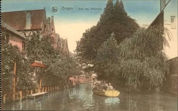 Bruges BRUGGE Belgie Quai des Pelletiers