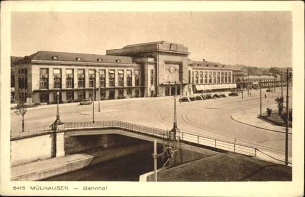 Muelhausen Elsass Bahnhof