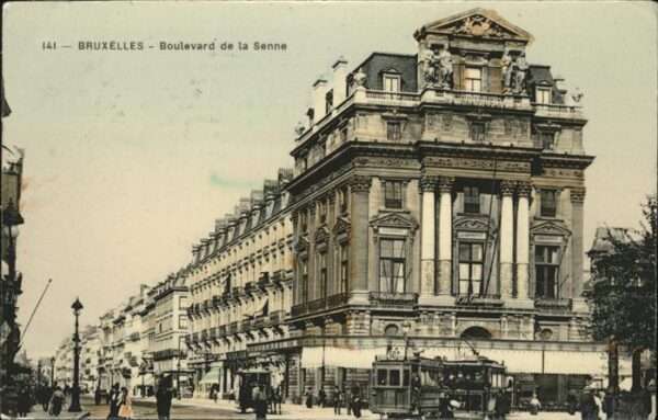 Bruxelles Bruessel Boulevard de la Senne