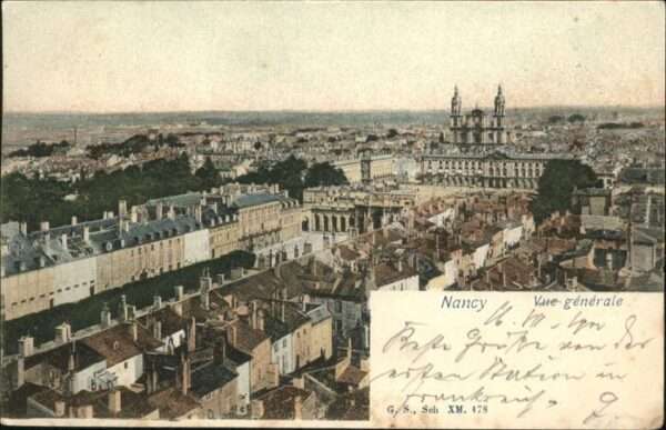 Nancy Lothringen Vue generale