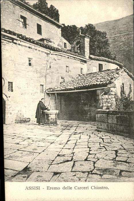 Assisi Umbria Eremo delle Carceri Chiostro
