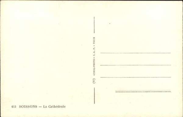 Soissons Cathedrale – Bild 2