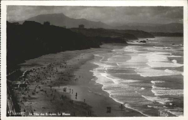 Biarritz Pyrenees Atlantiques La Cote des Basques