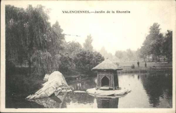 Valenciennes Jardin de la Rhonelle Feldpost