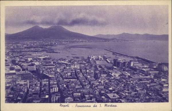 Napoli Neapel Panorama S. Martino