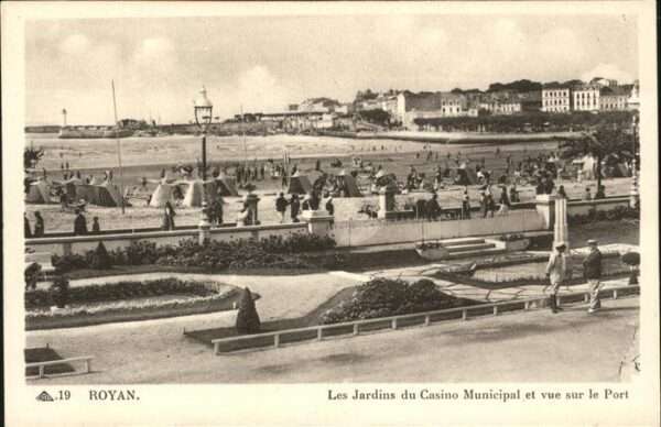 Royan 17 Jardins Casino Municipal Port