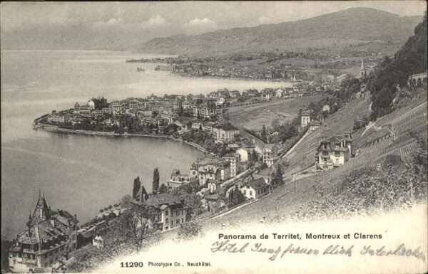 Territet Panorama Montreux et Clarens