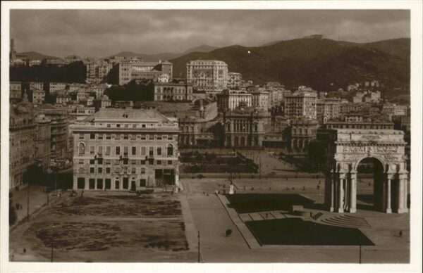 Genova Genua Liguria Piazza della Vittoria