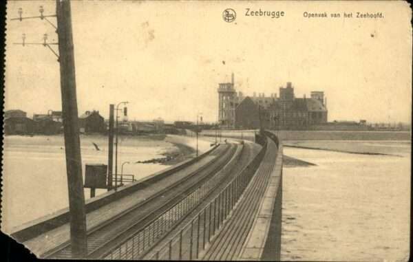Zeebrugge Openvak van het Zeehoofd Feldpost