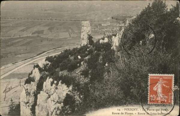 Poligny Aube Route de Plasne