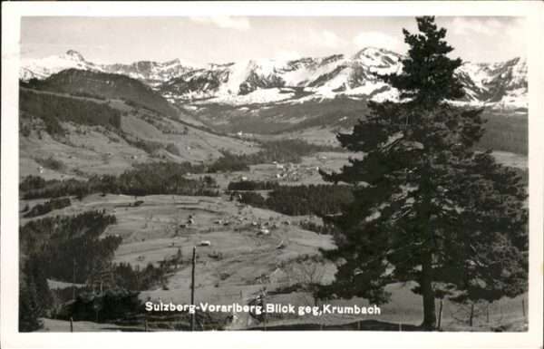 Sulzberg Vorarlberg Blick Krumbach