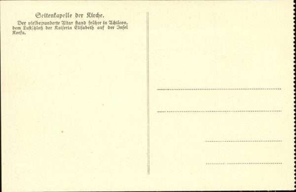 Korfu Corfu Seitenkapelle der Kirche – Bild 2