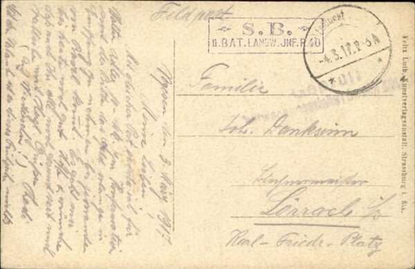 Drei-Aehren Trois-Epis i. Els. Feldpost – Bild 2