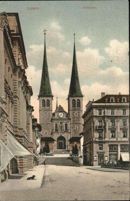 Luzern LU Hofkirche
