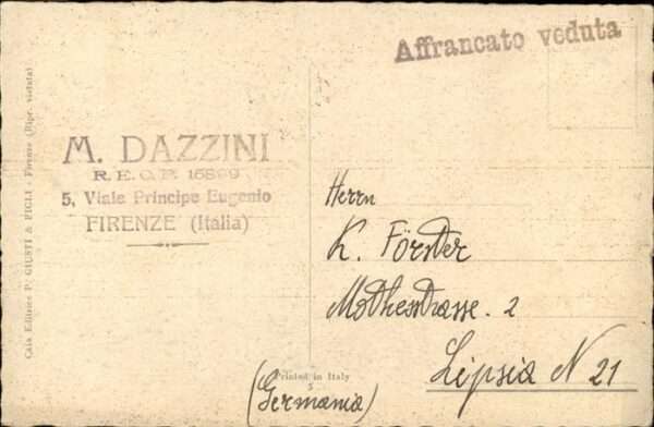 Firenze Florenz Casa di Dante Alighieri – Bild 2