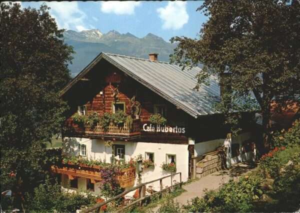 Bad Hofgastein Salzburg Cafe Hubertus Bes. J. u. A. Schell