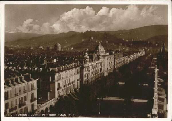 Torino Corso Vittorio Emanuele