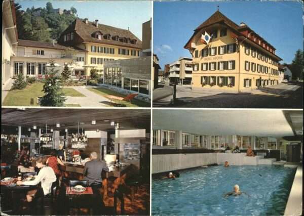 Lenzburg Hotel Krone Spezialitätenrestaurant Hal