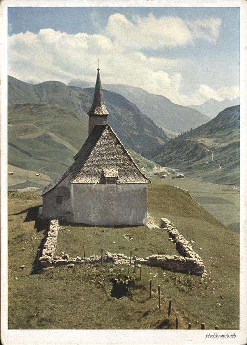 Tirol Region Hochkrumbach Kirche
