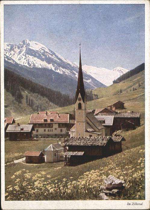 Zell Ziller Tirol Zillertal Kirche