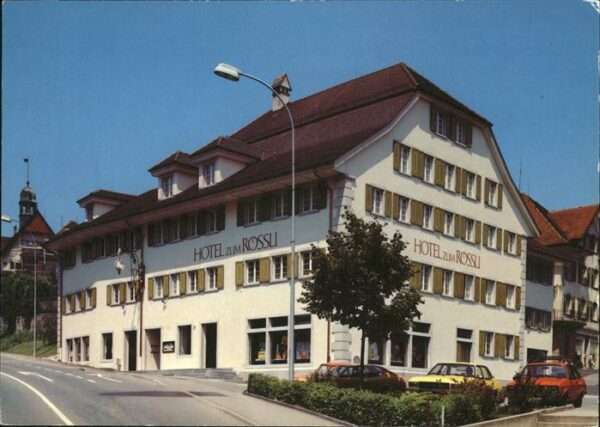 Reinach AG Gasthof Storchen Einladung Hotel zum Rö