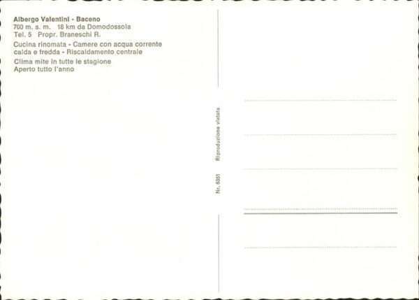 Baceno Albergo Valentini – Bild 2
