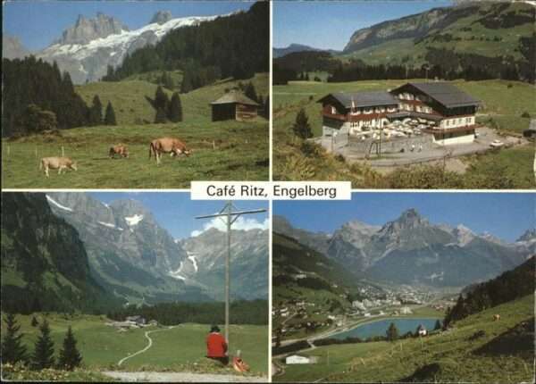 Engelberg OW Cafe Ritz Restaurant Pension Gerschnial