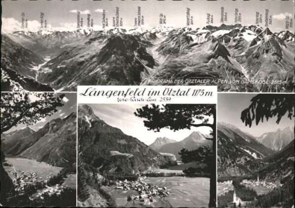 Laengenfeld Oetztal Ötztaler Alpen Gamskogl