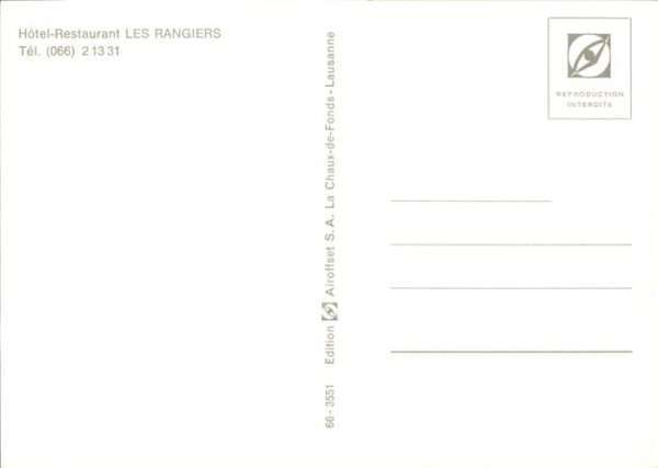 Les Rangiers Hotel Restaurant Les Rangiers – Bild 2