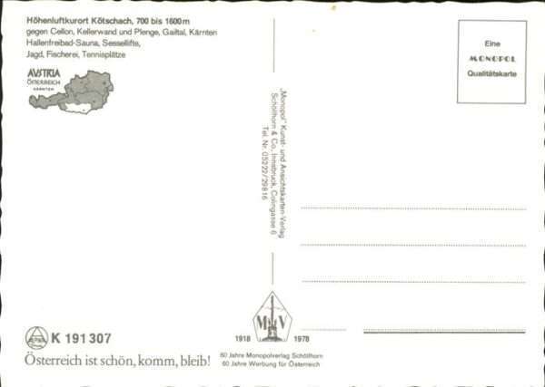 Koetschach-Mauthen Kaernten Cellon Kellerwand – Bild 2